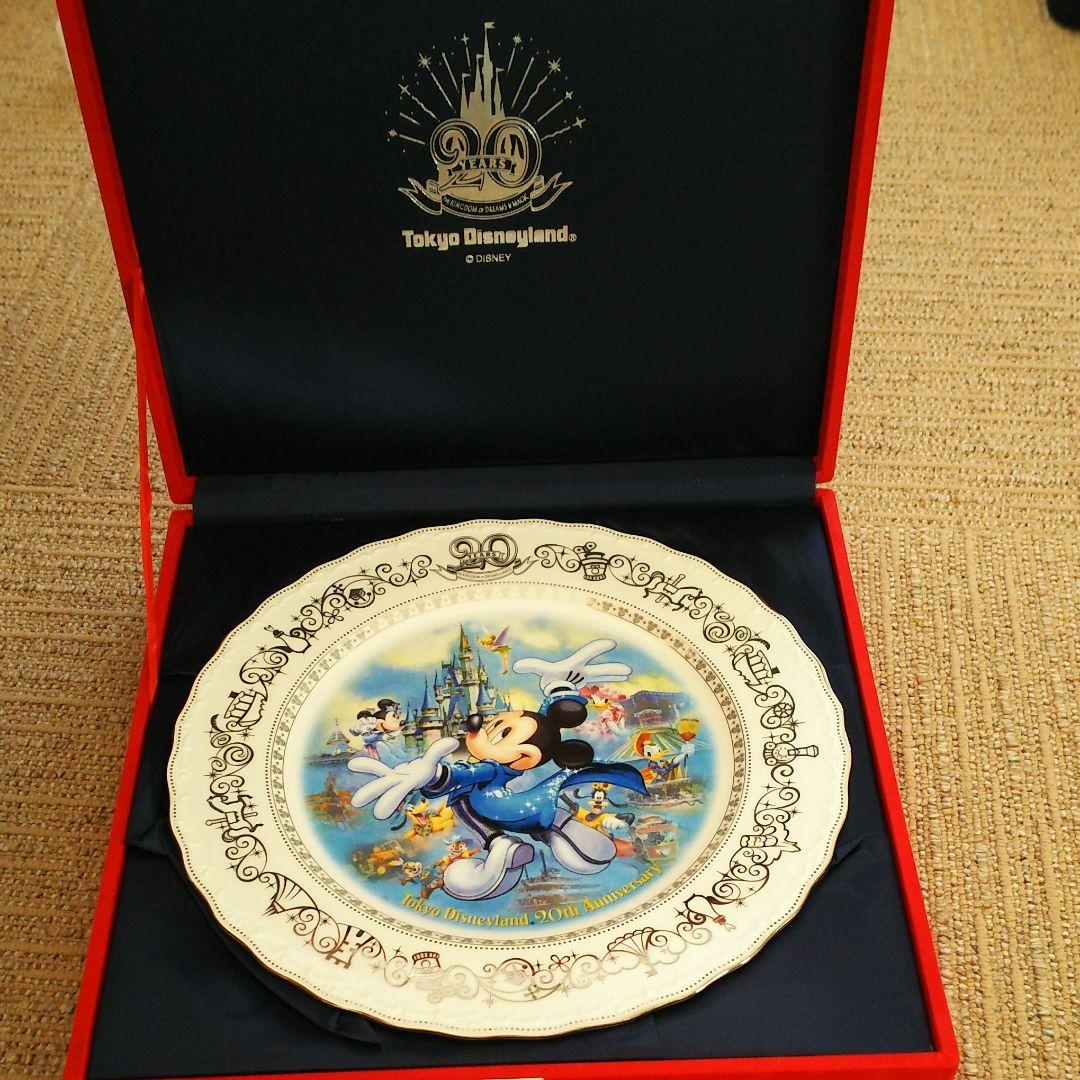 【新品】東京ディズニーランド 20周年記念 プレート 非売品