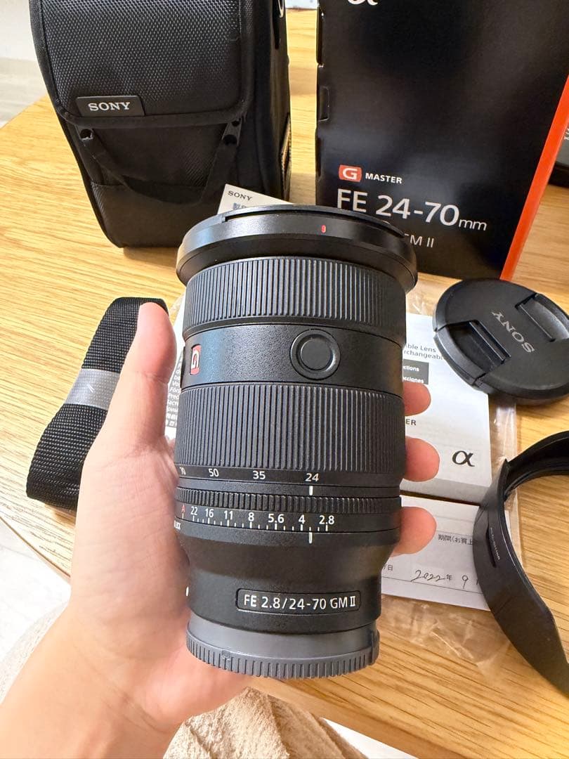 Sony FE 24-70mm F2.8 GM II レンズ