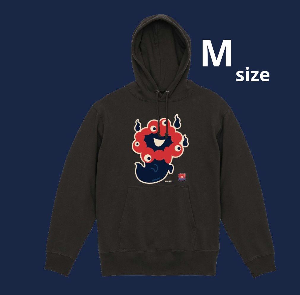 EXPO2025 ミャクミャク【初耳怪談EXPO】パーカー　ブラック　Mサイズ