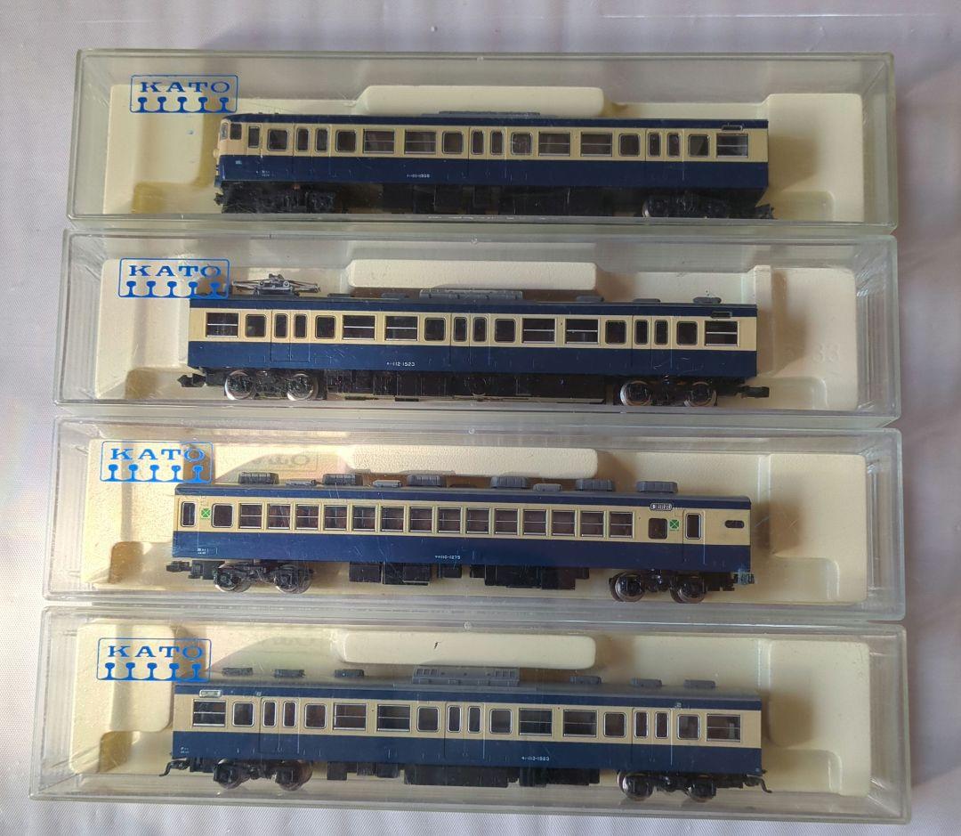 KATO、TOMIX製のNゲージ 横須賀色 鉄道模型 4両セット