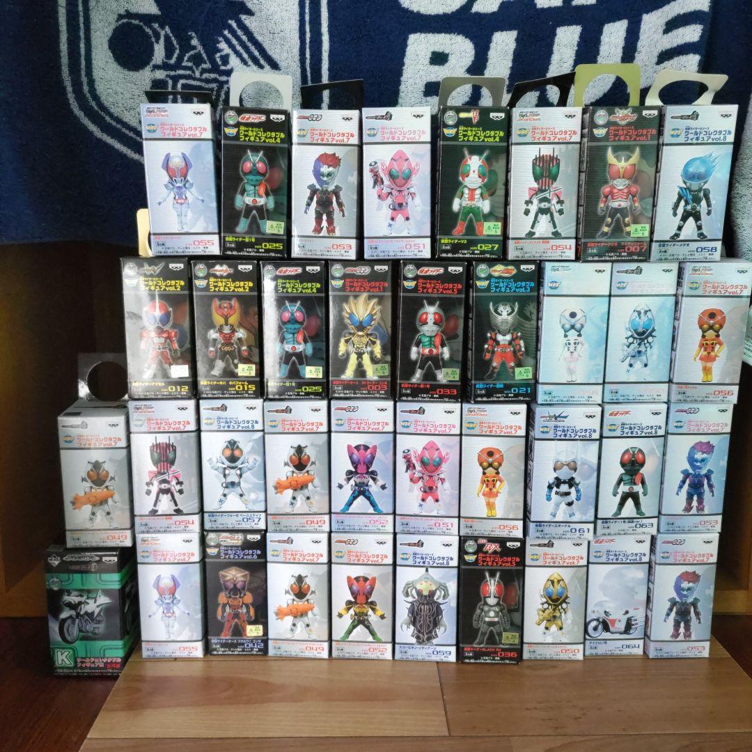 ワールドコレクタブルフィギュア　仮面ライダーセット
