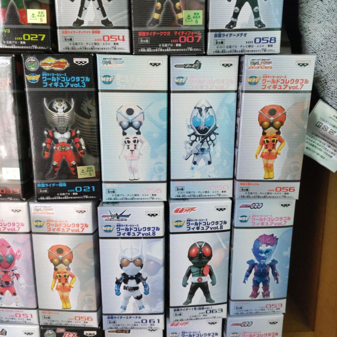 ワールドコレクタブルフィギュア　仮面ライダーセット