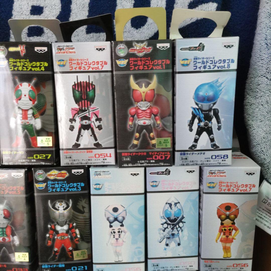 ワールドコレクタブルフィギュア　仮面ライダーセット