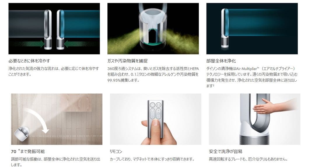 m*4様 【新品・未開封】 Dyson Pure Cool TP00 WS