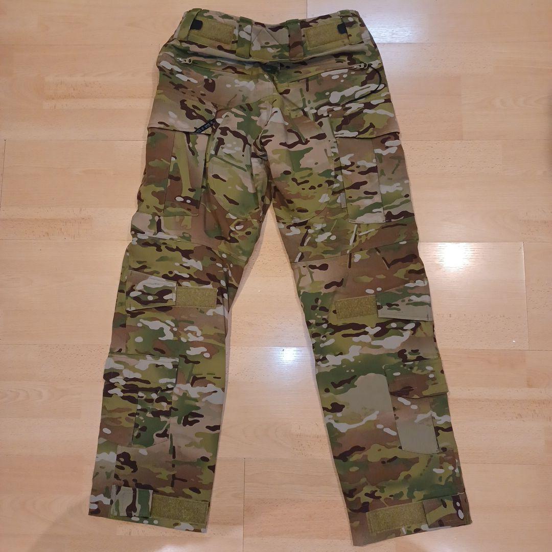 クレイプレシジョン オールウエザ－コンバットパンツ マルチカム 28Sイン 新品