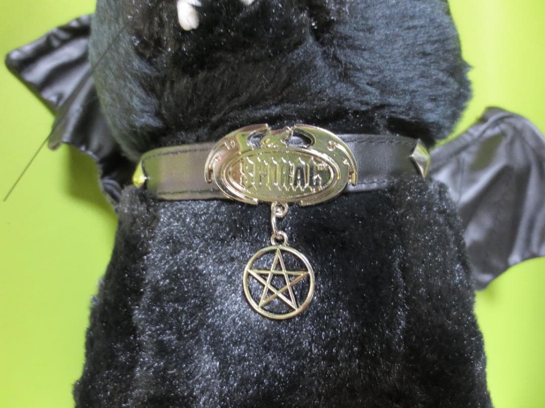 新品　スパイラル　バットキャット　黒猫ぬいぐるみ　悪魔　DEVIL