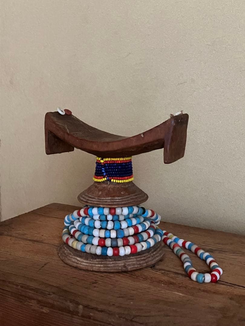 【最終値下げ】エチオピア民藝　木製スタンド