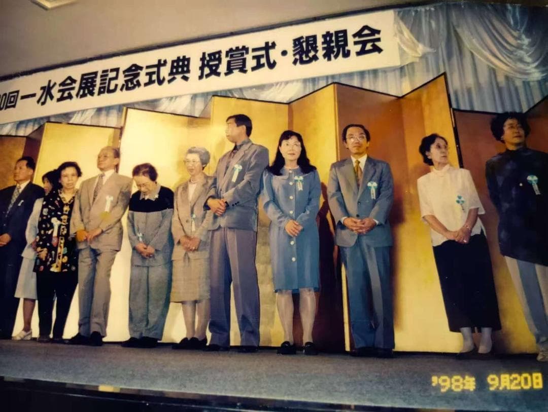 紫色のバラ 油彩画 金色フレーム