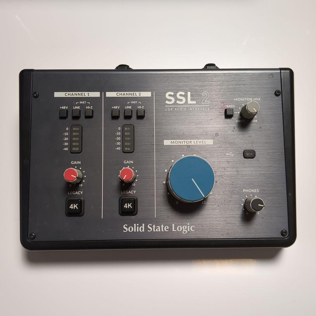 Solid State Logic SSL2 オーディオインターフェース