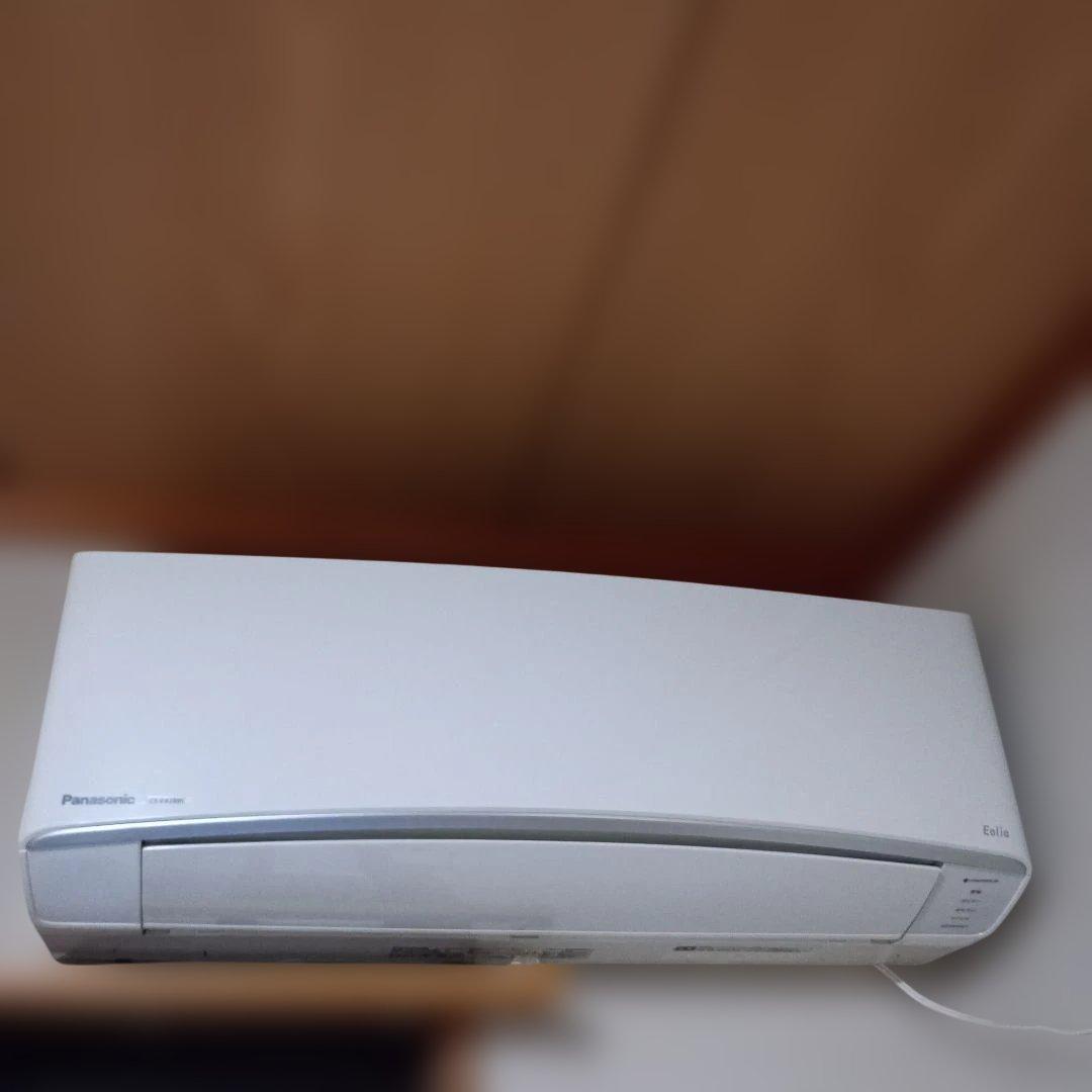 すぐ暖かくなる快適さPanasonicエアコン2018年10畳用室外機込