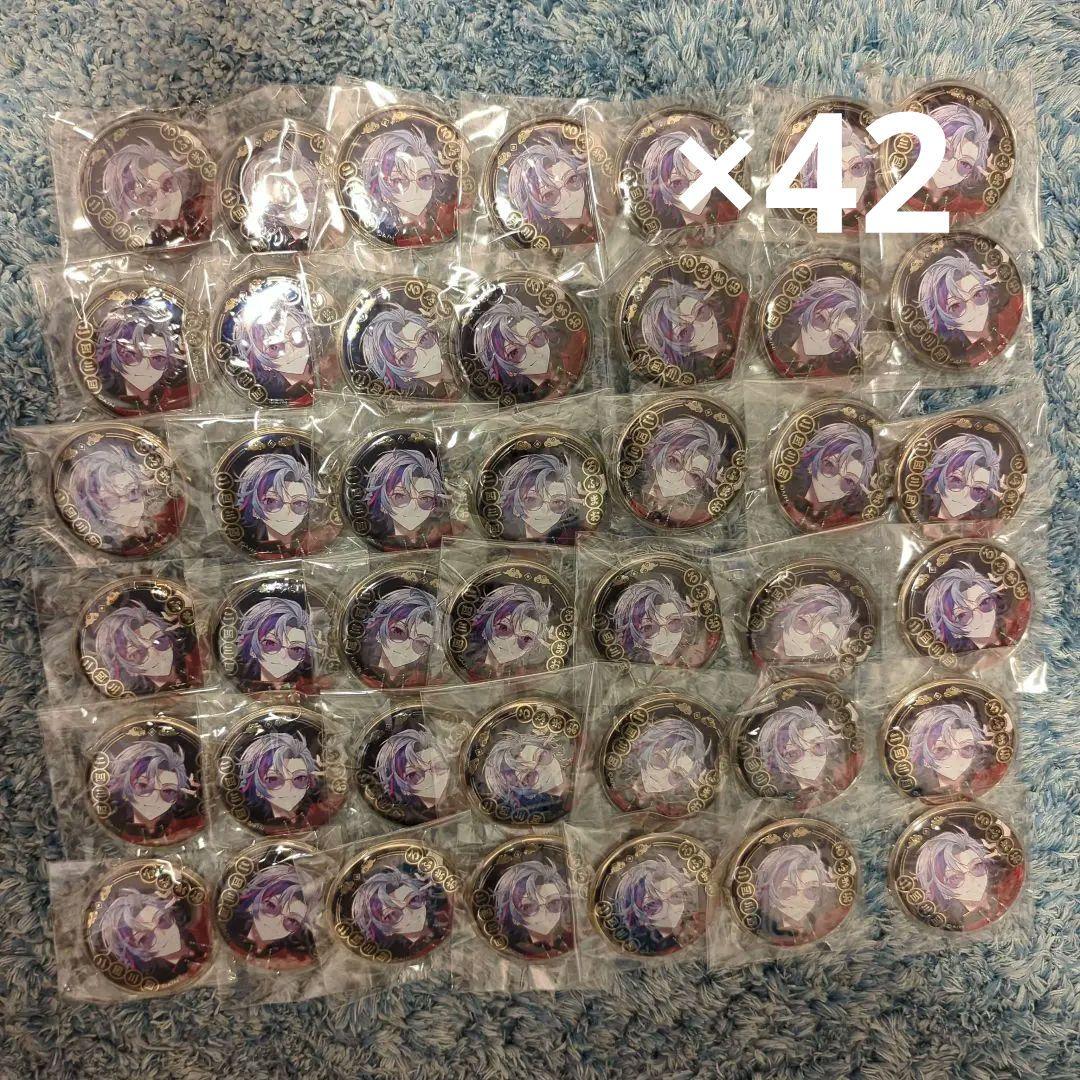 不破湊 四神モチーフメタル缶バッジ×42個 にじさんじ ろふまお