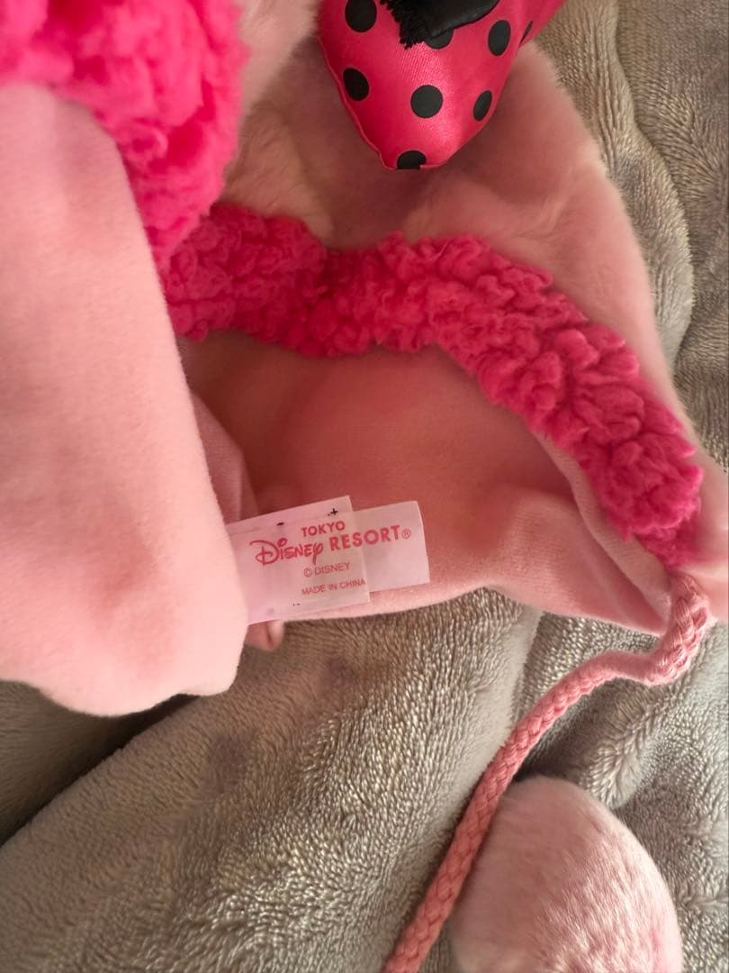 ディズニー ファンキャップ ミニー ピンク
