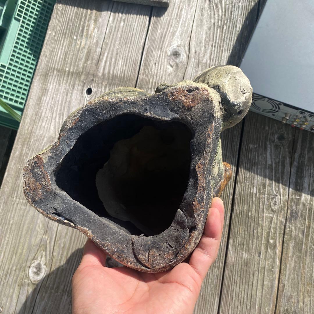 狸の陶器置物 約40cm 信楽焼