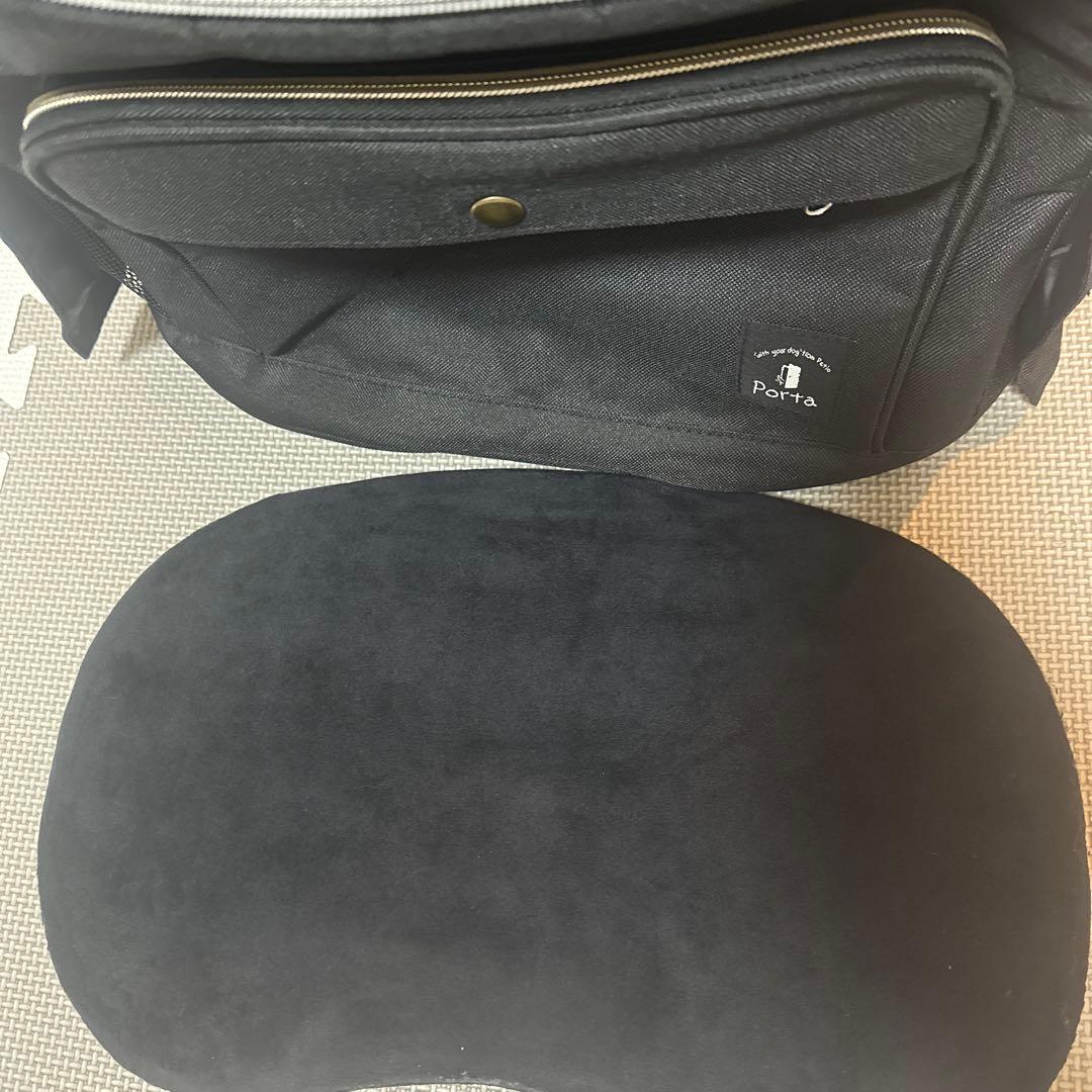Porta 犬用キャリーバッグ 黒