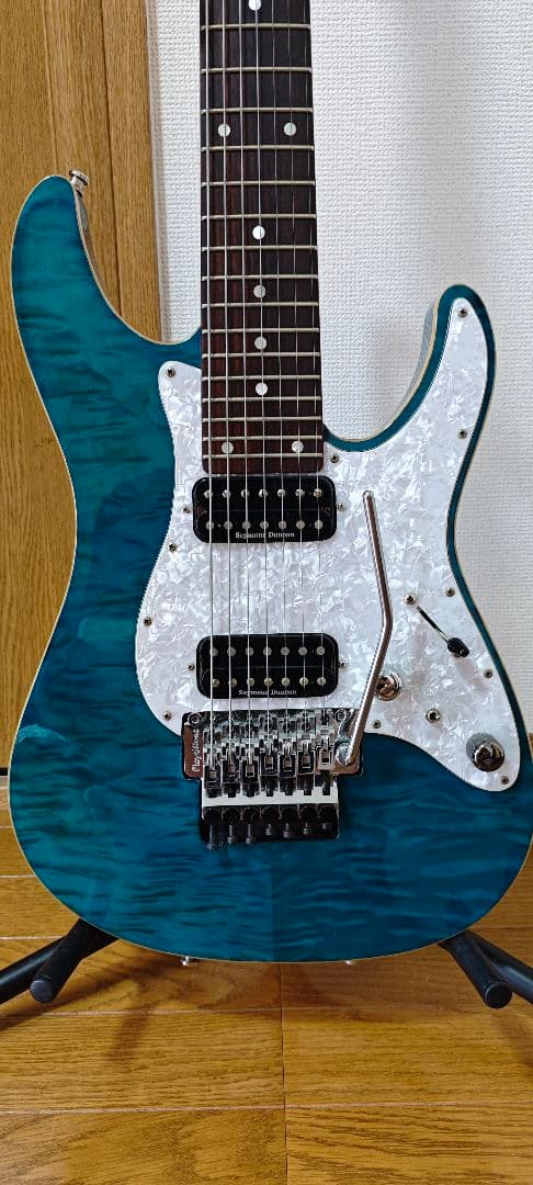 Schecter SD2-24-7 改造あり