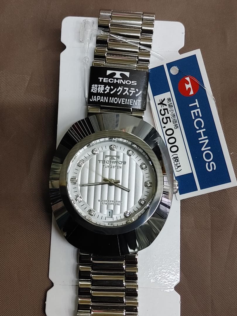 ☆テクノス☆T９C１２SS☆メンズ腕時計☆新品☆