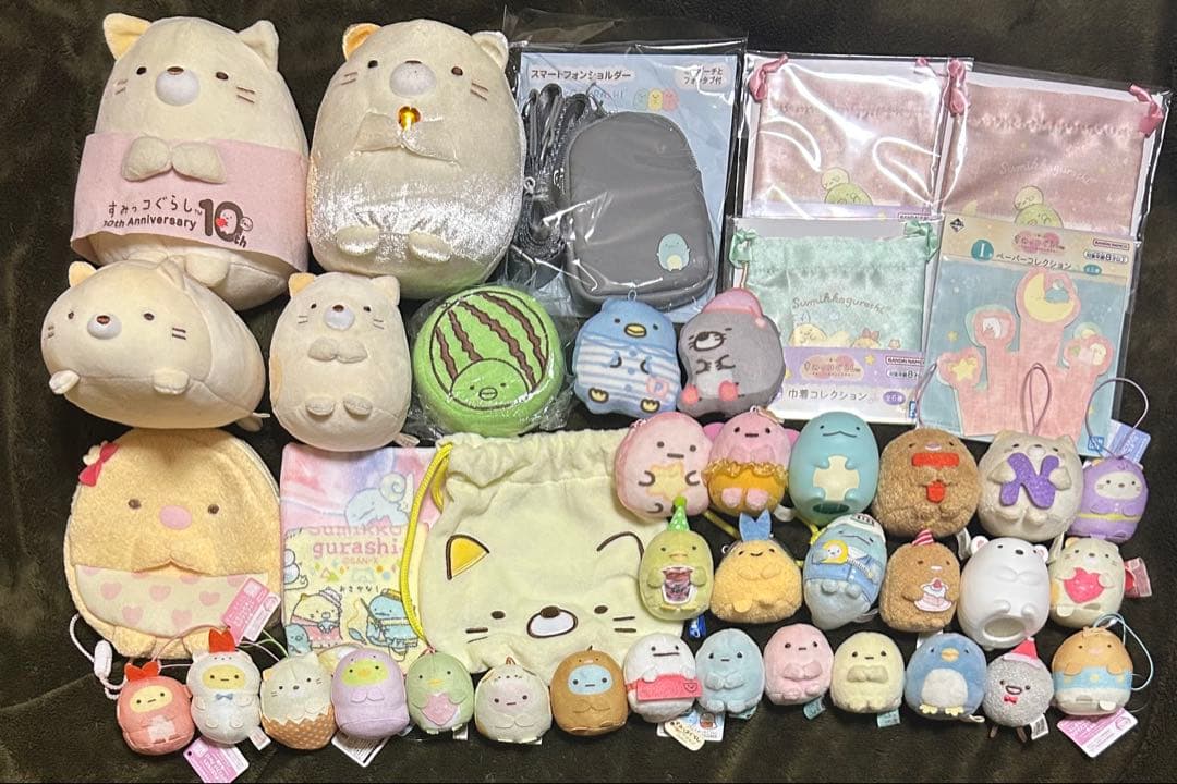 すみっコぐらし　ぬいぐるみ　42点　まとめ売り