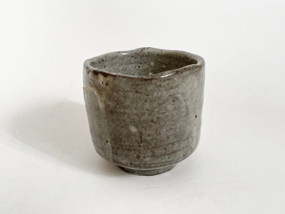 陶芸家　辻清明　唐津　筒向付　湯呑　角向付　箱なし