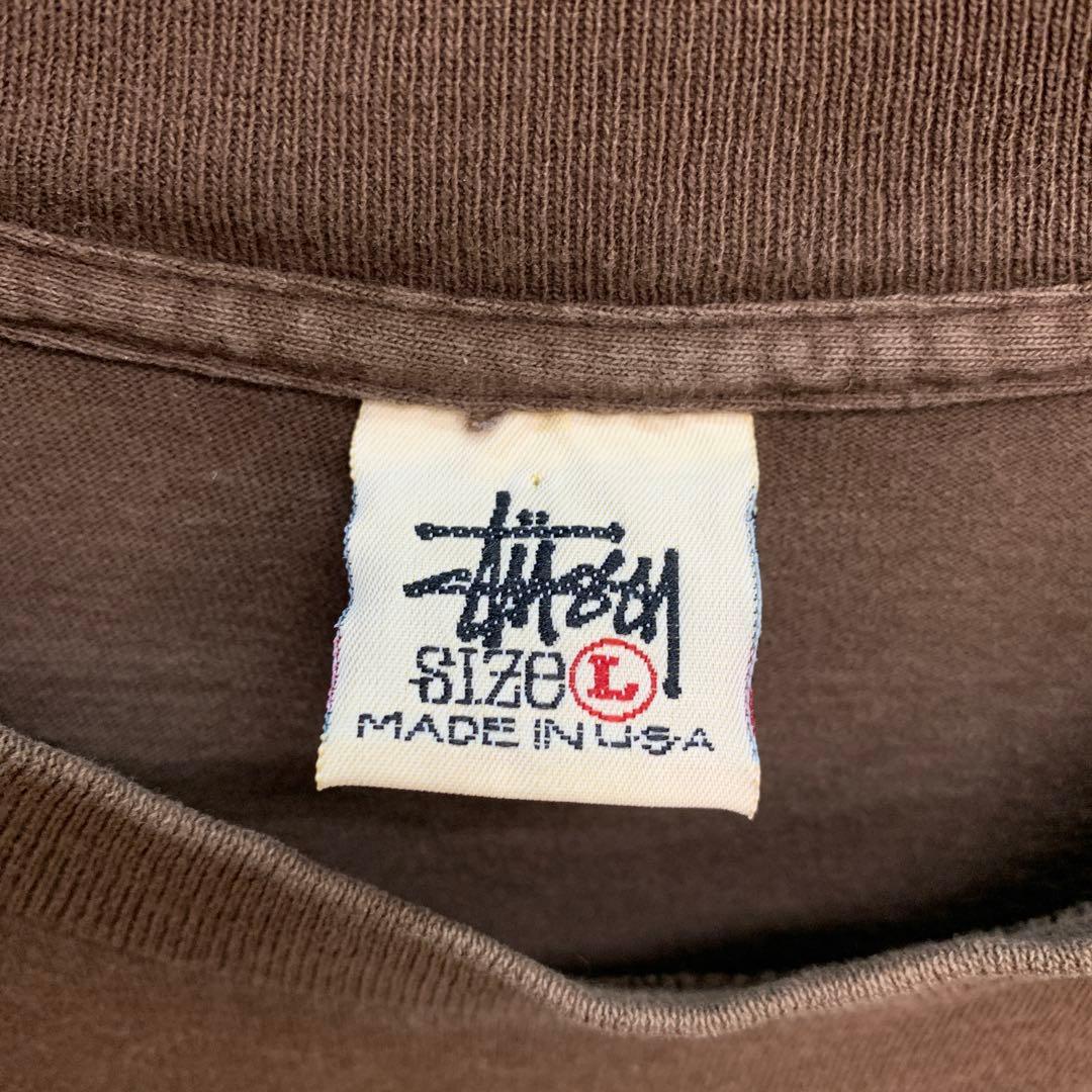 中古 90s OLD STUSSY Tシャツ 白タグ USA製