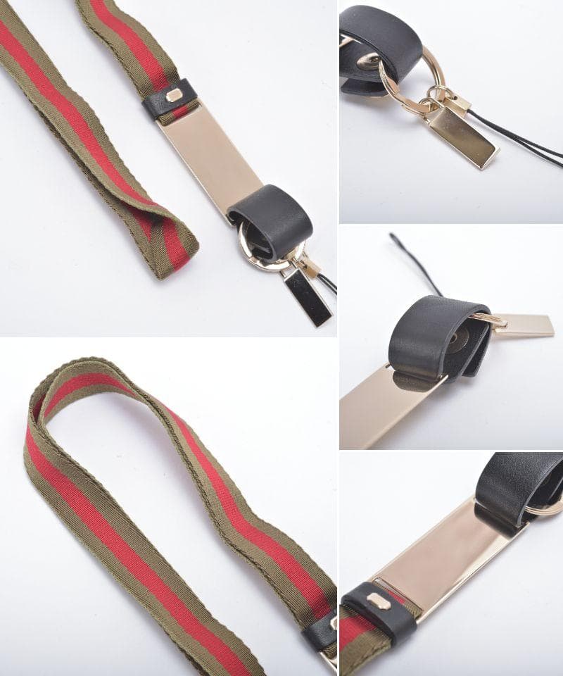 美品 GUCCI ネックストラップ 039 2194 1089 シェリーライン