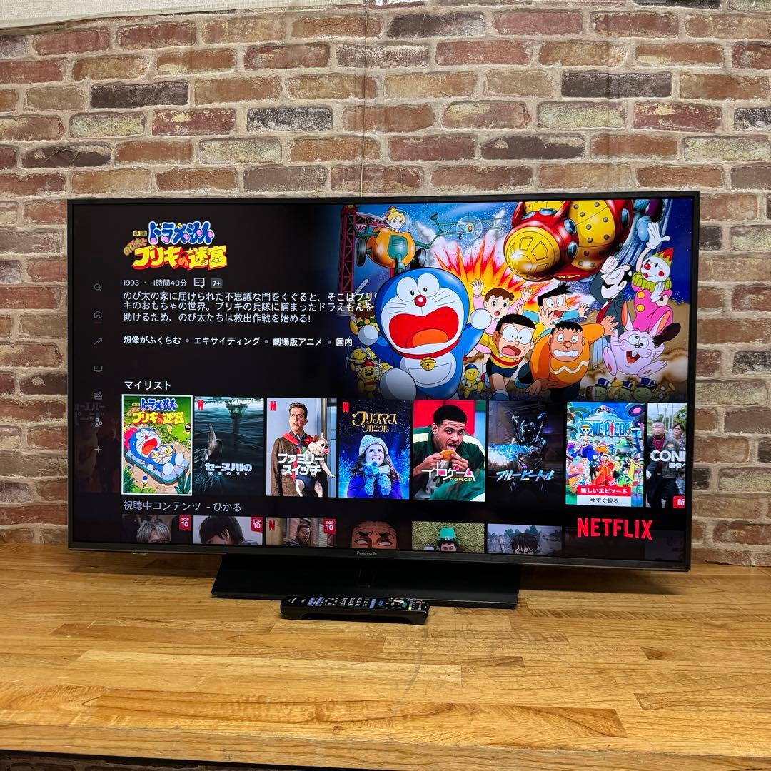 パナソニック 43V型 4K 液晶テレビ スマートビエラ TH-43HX850