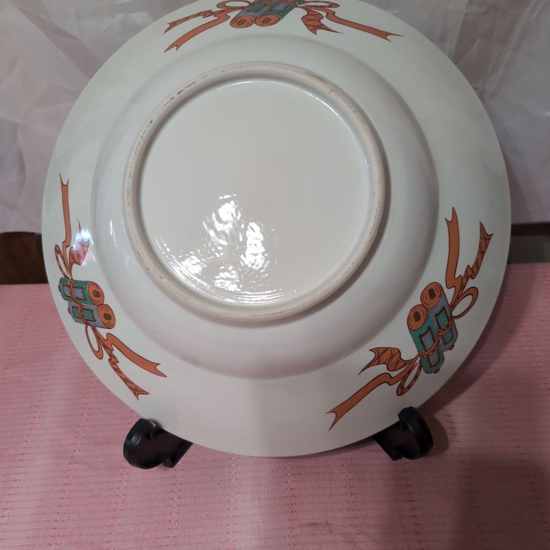 古伊万里南蛮船人物図兜皿