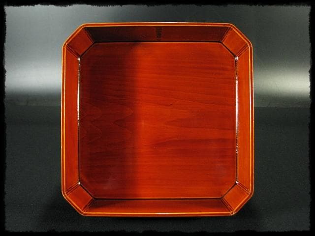 飛騨春慶塗 大徳寺 弁当箱 五客揃 縁高 大徳寺重 茶道具 懐石 菓子器f329