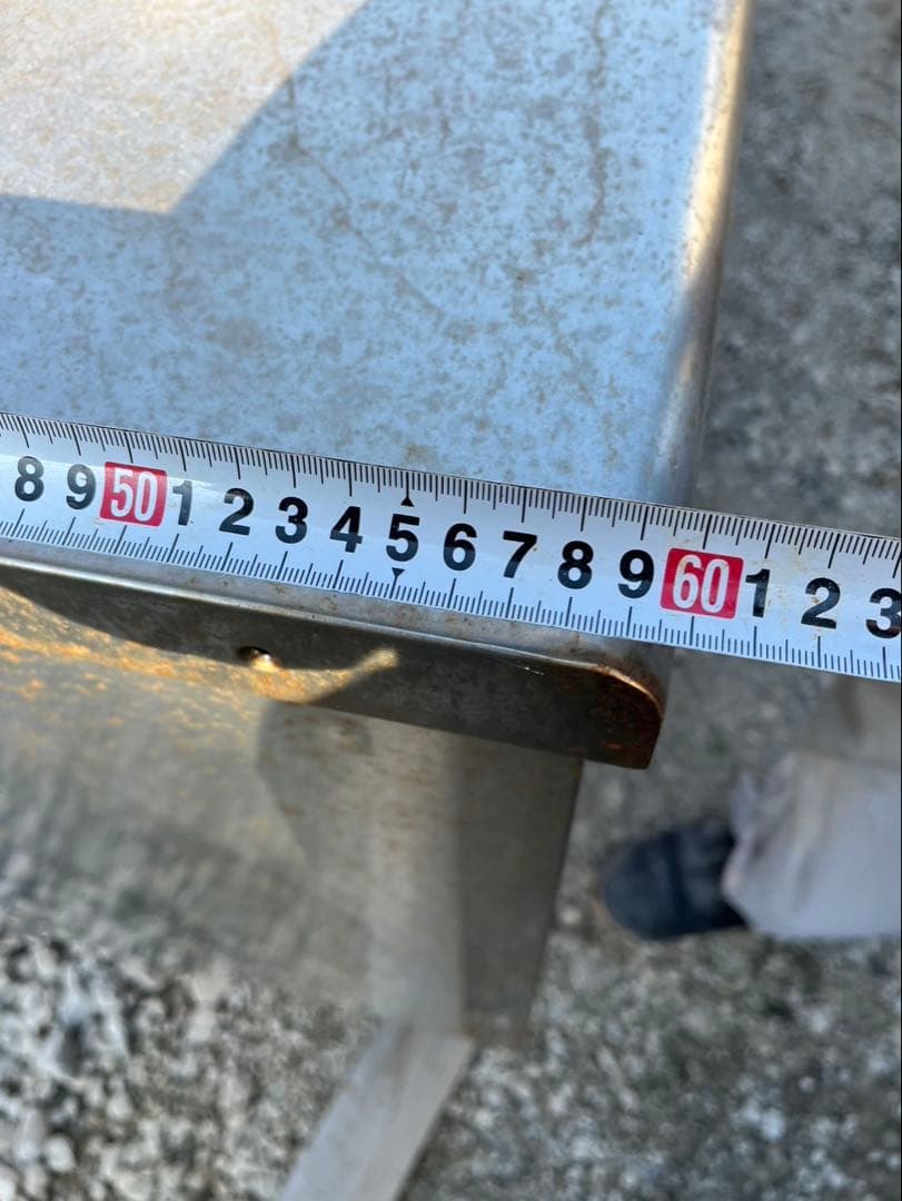 業務用　ステンレス製　キャビネット？作業台？調理台？