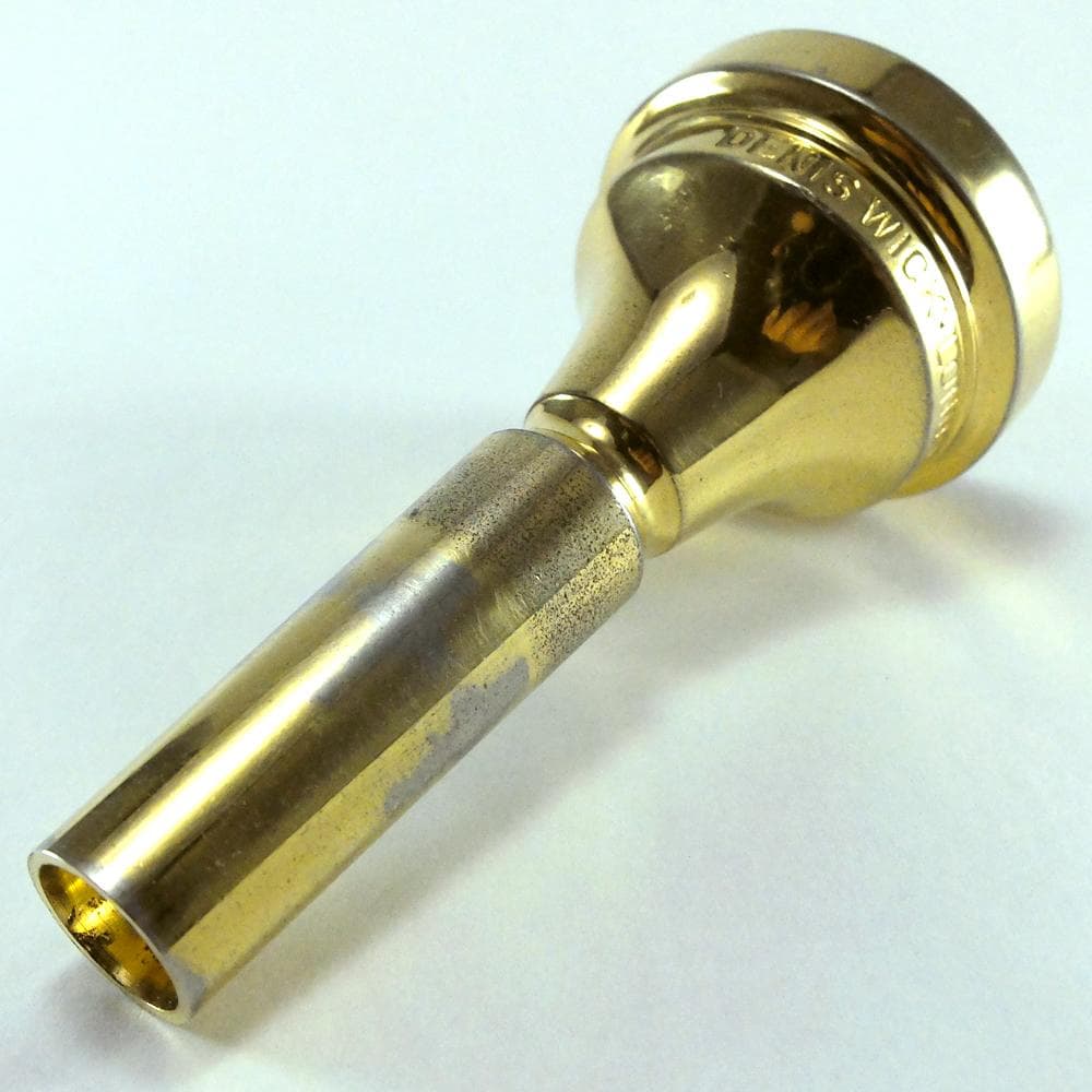 Denis Wick トロンボーン用マウスピース 6BL 金メッキ 中古