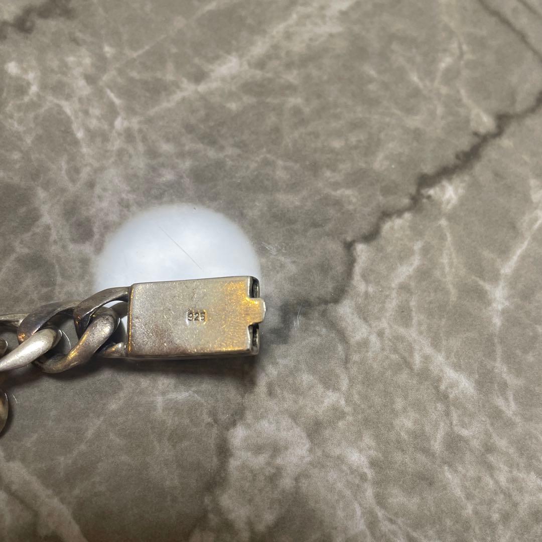 シルバー 編み込み ブレスレット　925