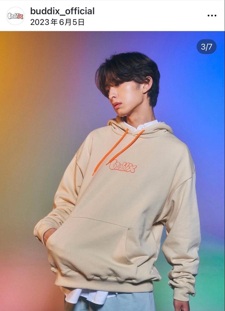 ☆美品 buddix FANTASTICS バディ パーカー XL 試着のみ