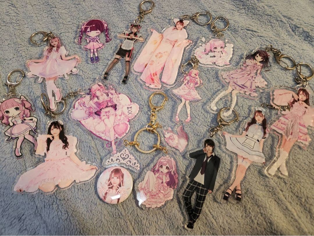 神楽ひなこちゃんグッズまとめ売り/夜光性アミューズ（よるあみ）/他おまけも有♪