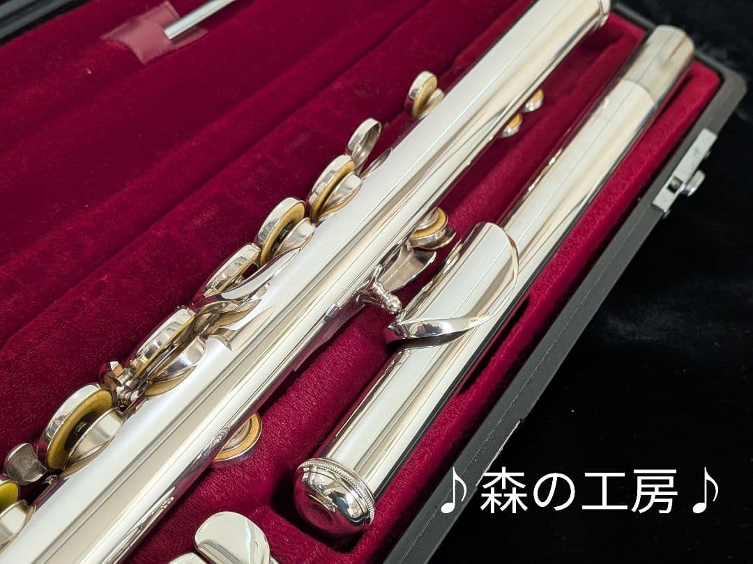 中古フルート専門店‼️部活応援‼️銀メッキヤマハフルート YFL211S Eメカ