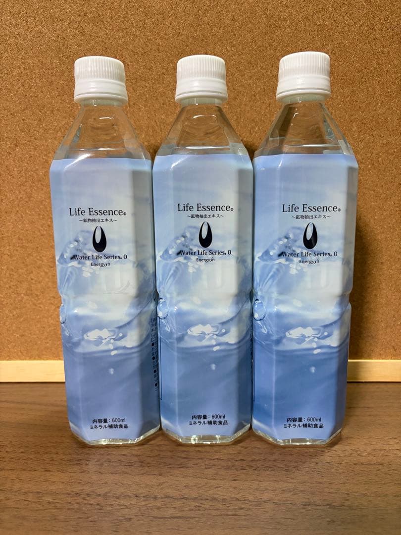 値下げしました！エコウォーター ポタポタクラブ ライフエッセンス600ml 3本