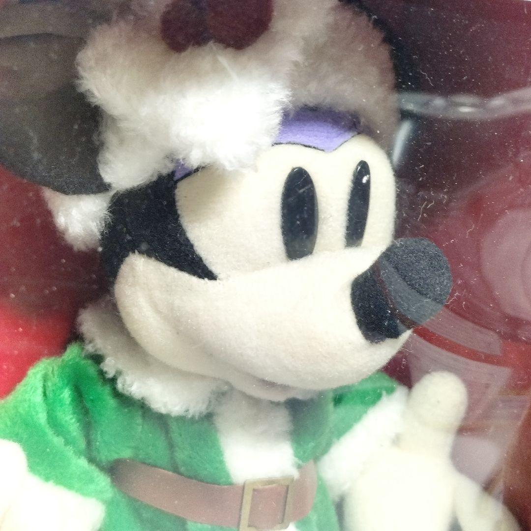 当時物 レア ディズニー クリスマス ミッキー ミニー サンタ ペア ぬいぐるみ