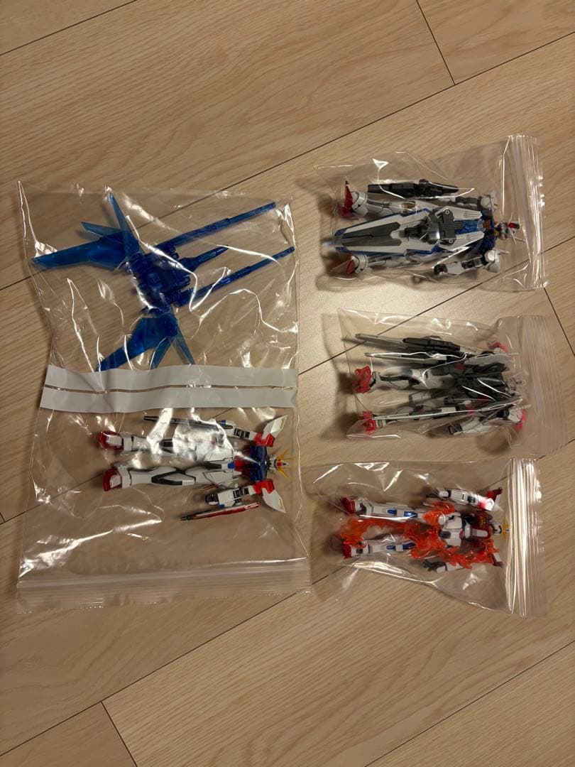 HGガンプラ ジャンク品　１番くじ　計4点