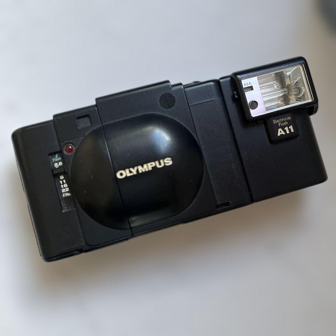 OLYMPUS XA コンパクトカメラ A11フラッシュ付き