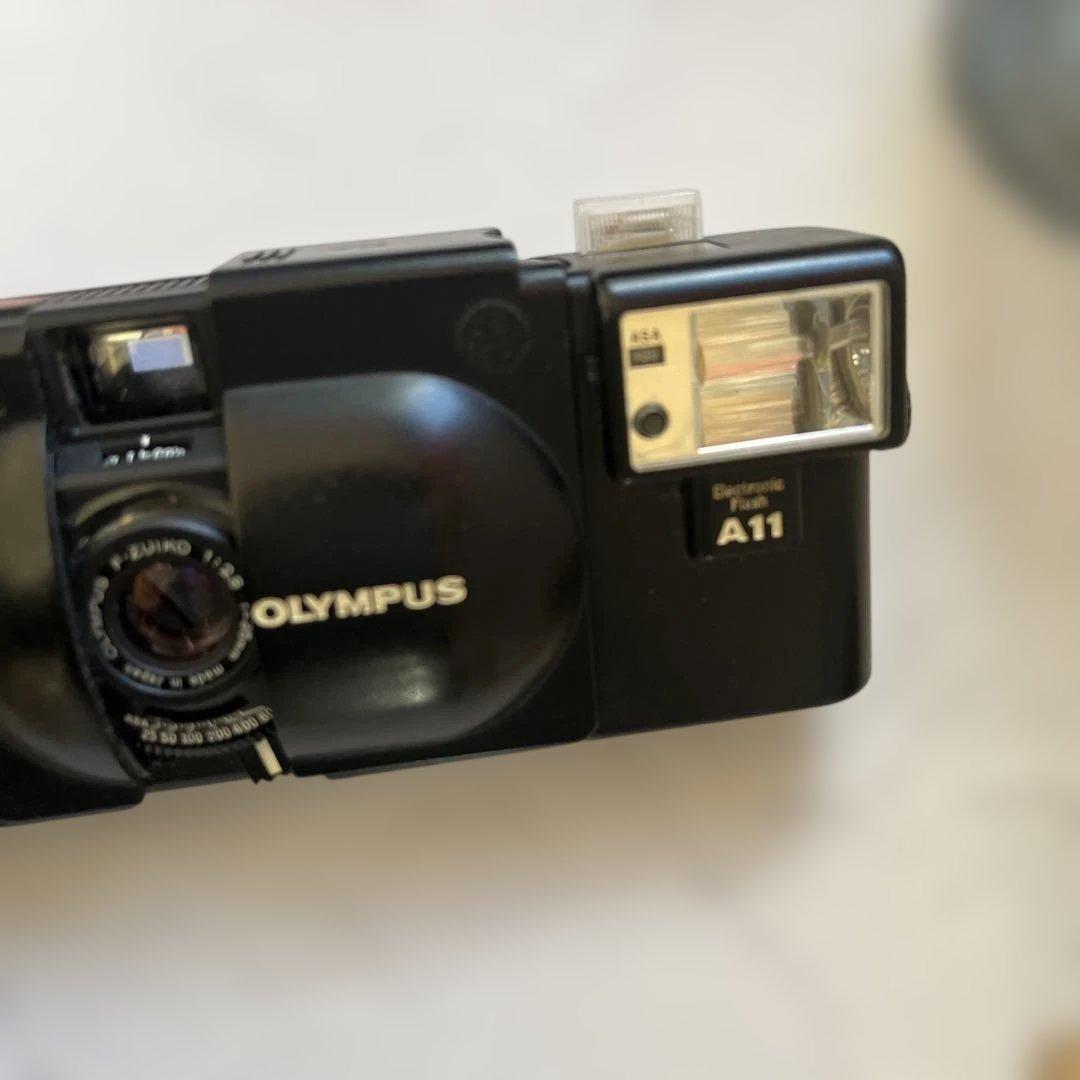OLYMPUS XA コンパクトカメラ A11フラッシュ付き