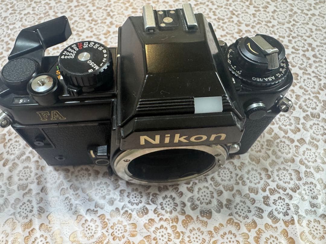 Nikon FA Black body 基本動作確認済