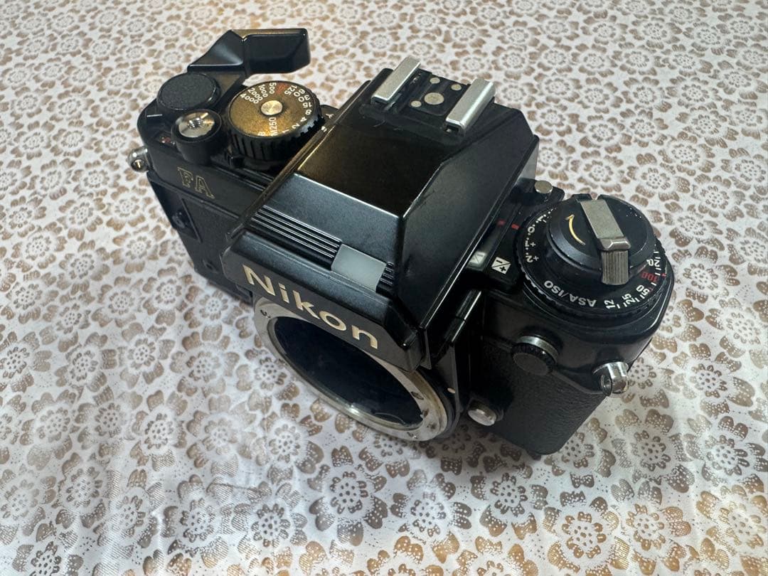 Nikon FA Black body 基本動作確認済