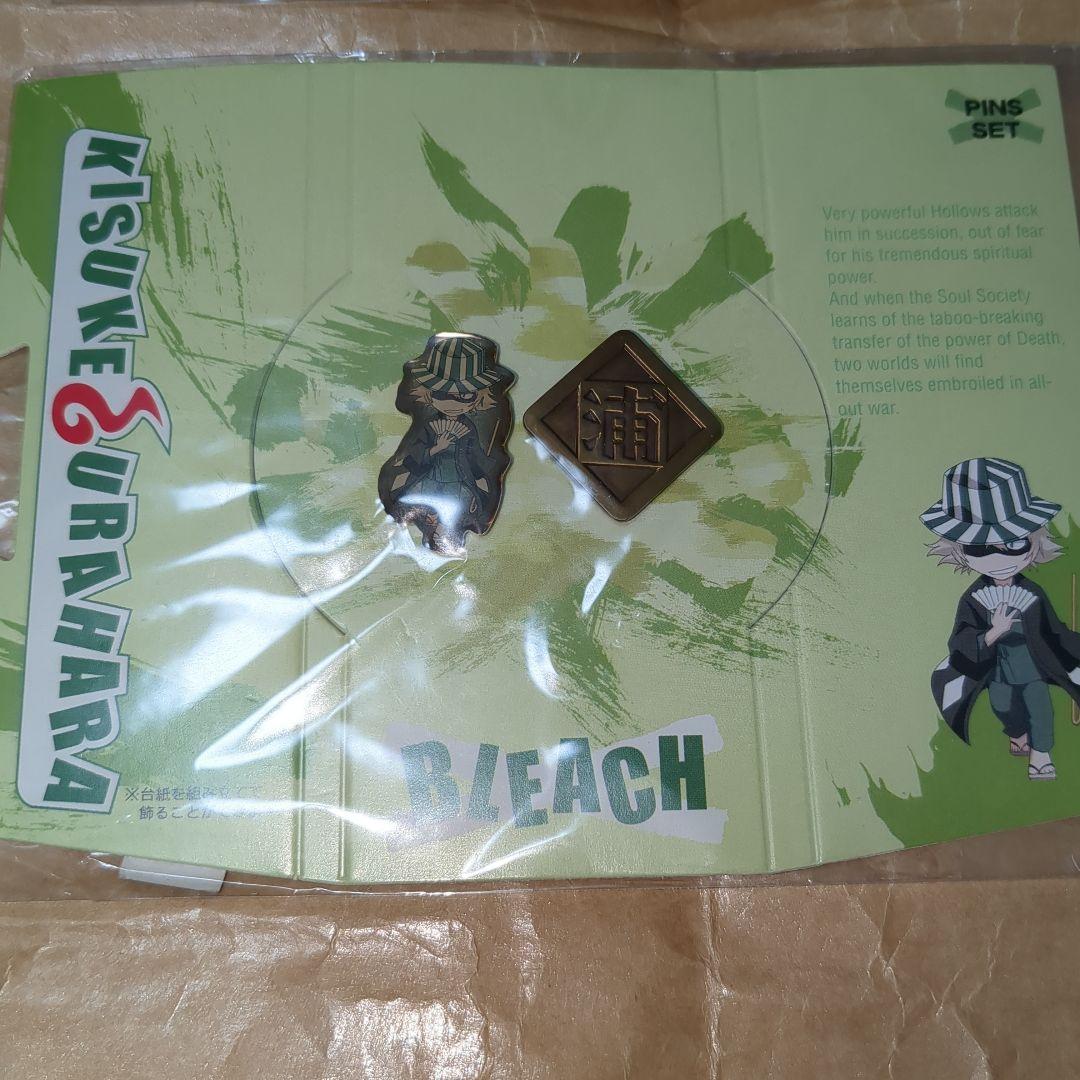 BLEACH　グッズ　BLEACH　ピンズセット　浦原喜助　グッズ　市丸ギン