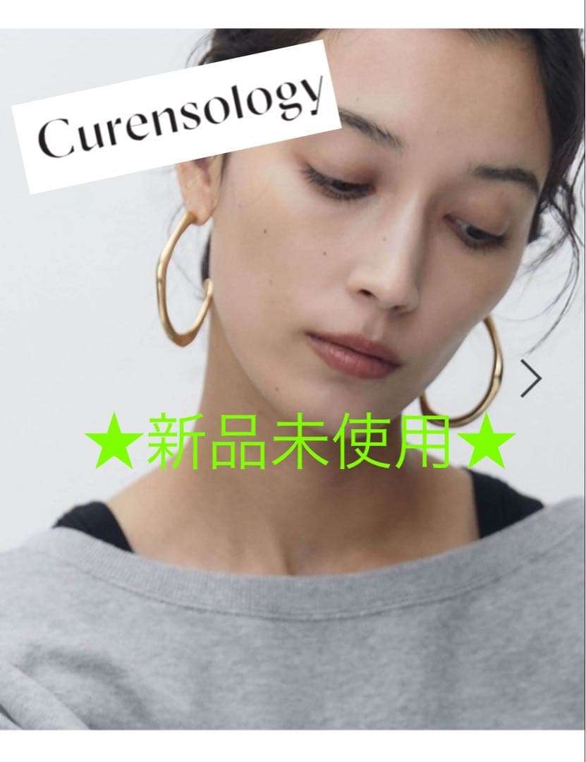 【新品】Curensology オーバルピアス