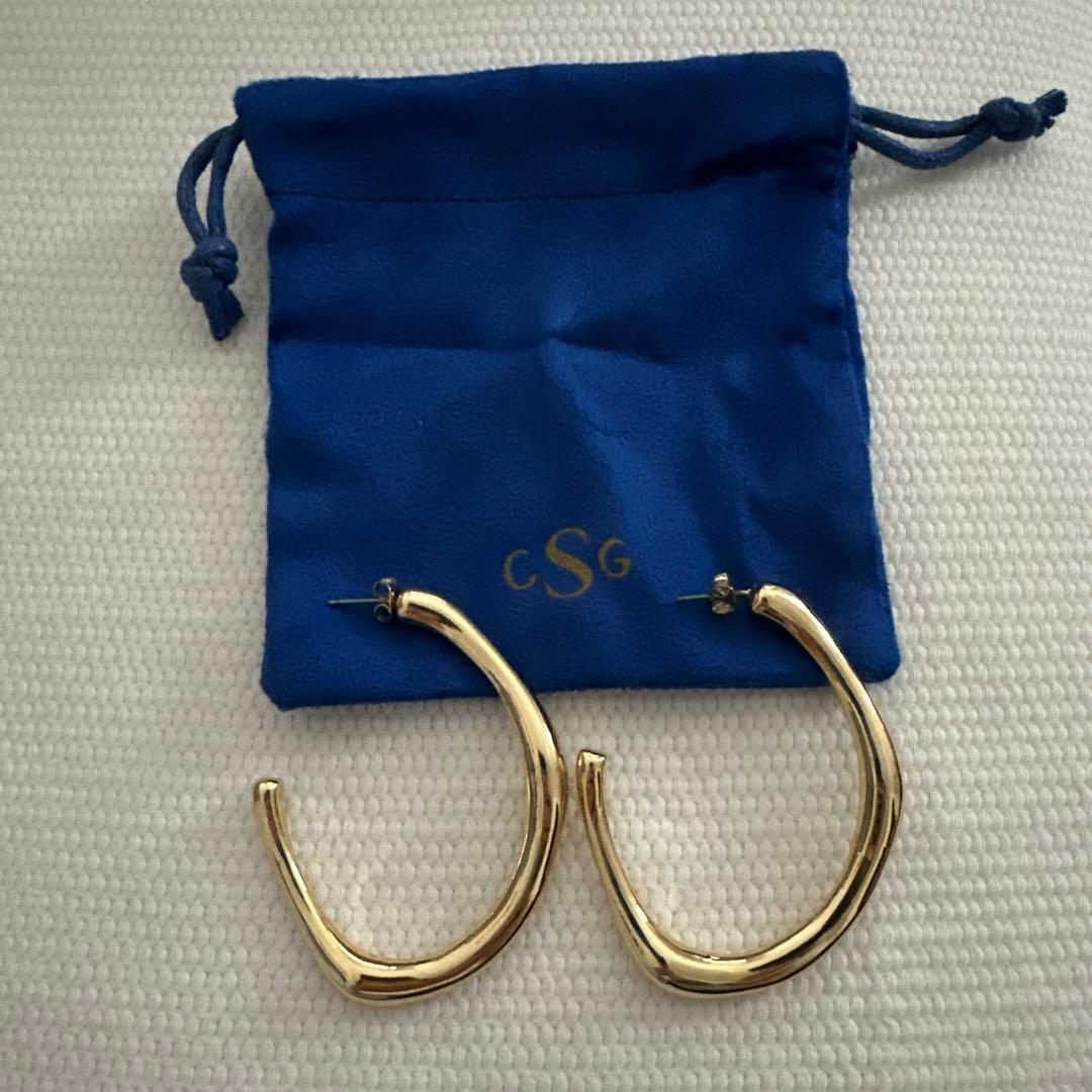 【新品】Curensology オーバルピアス