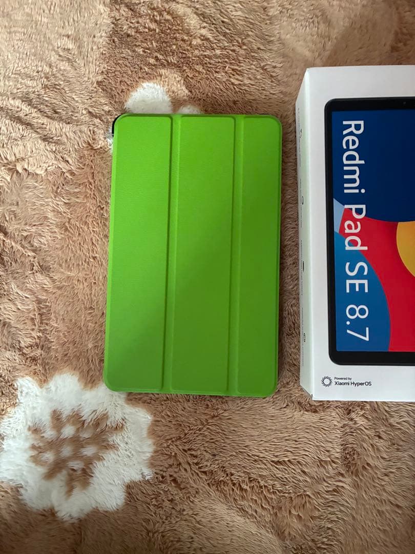 Redmi Pad SE 8.7 Wi-Fiモデル　グリーンカバー付き