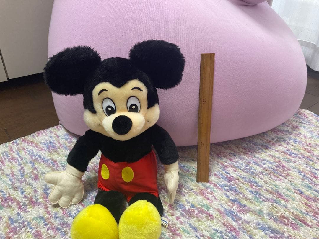 ディズニー　ミッキーマウス レアぬいぐるみ 約30cm
