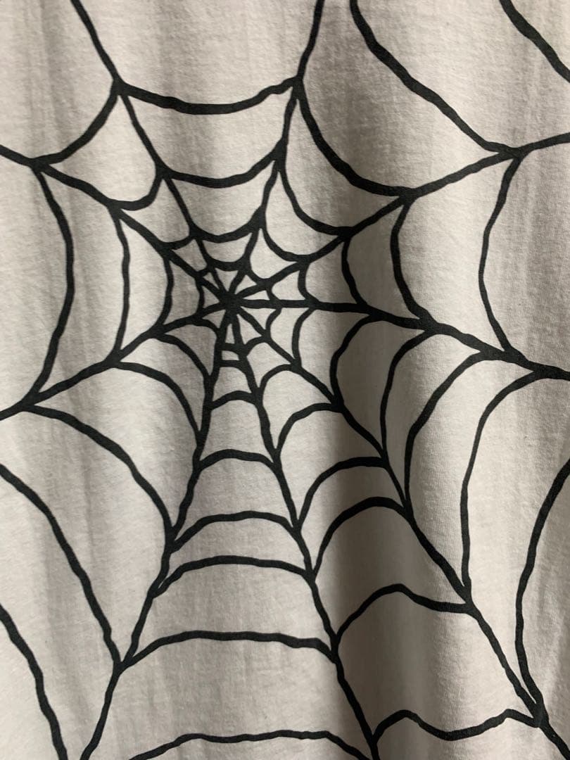 古*売様 スペシャル80s USA製 スパイダーウェブ Tシャツ シングルステッ