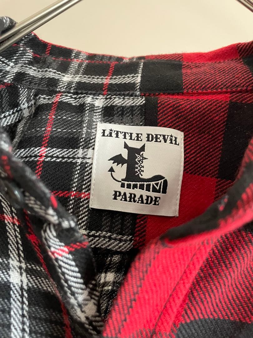 新品未使用LiSA LiTTLE DEViL PARADE ドッキングネルシャツ