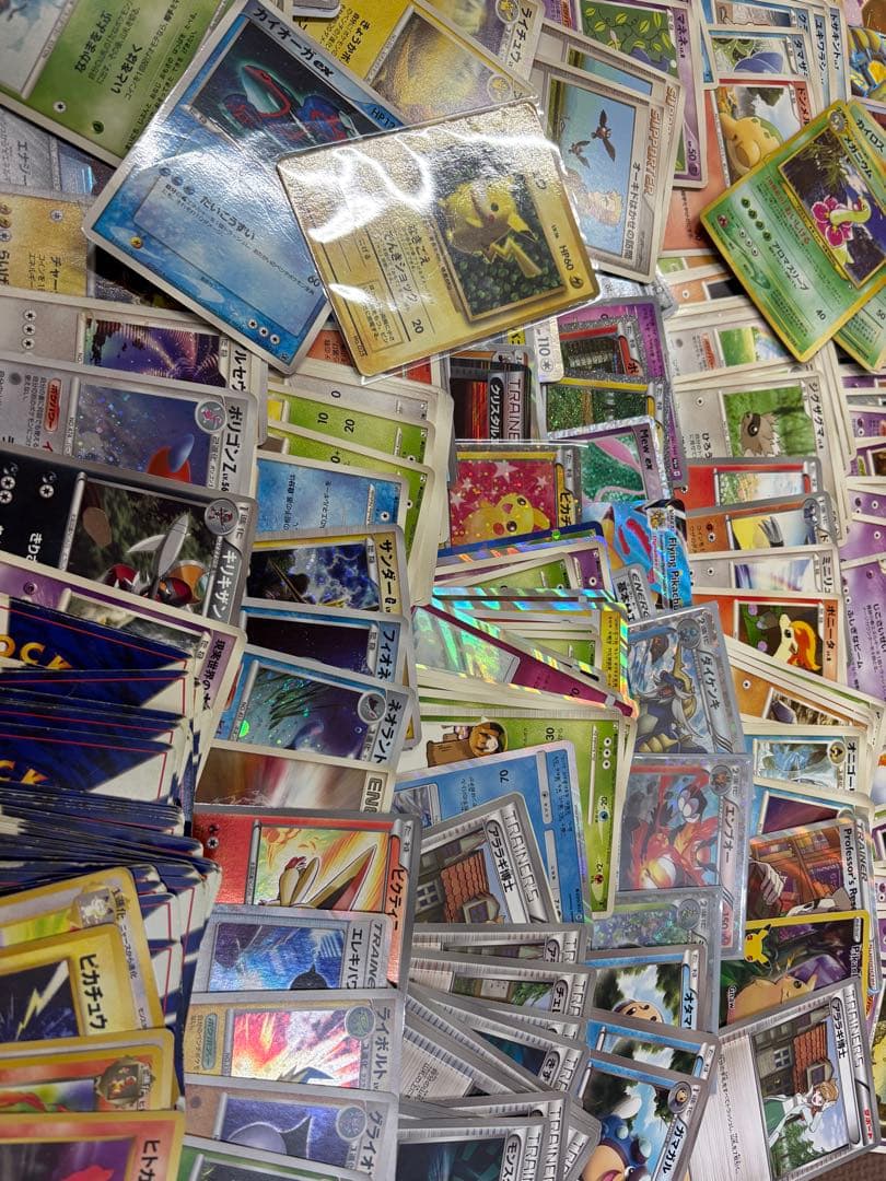 ポケモンカード　引退品　まとめ売り　大量　旧裏　昔のカードなど　100サイズ