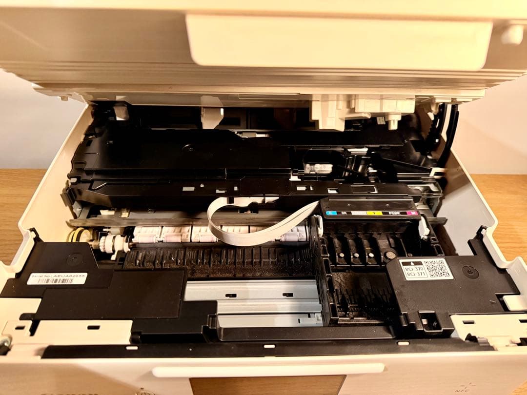 Canon PIXUS TS8030 インクジェットプリンター ホワイト㉒