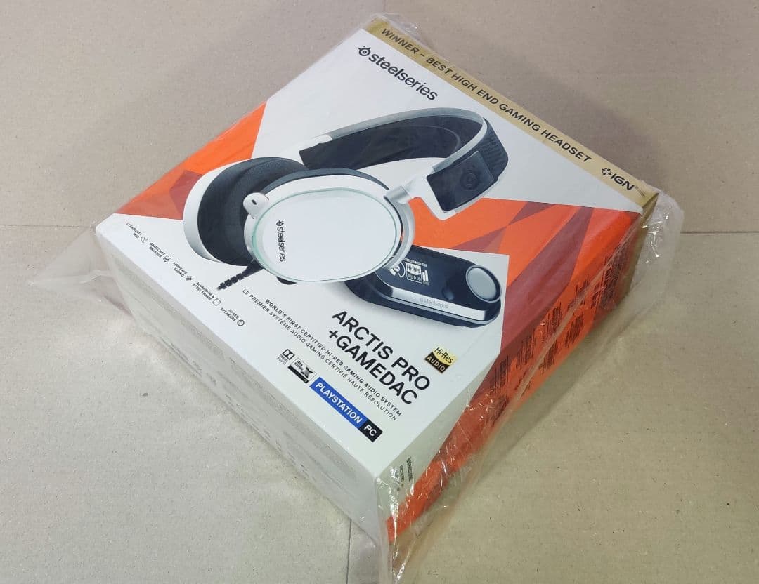 新品 SteelSeries ArctisPro +GAMEDAC ヘッドセット